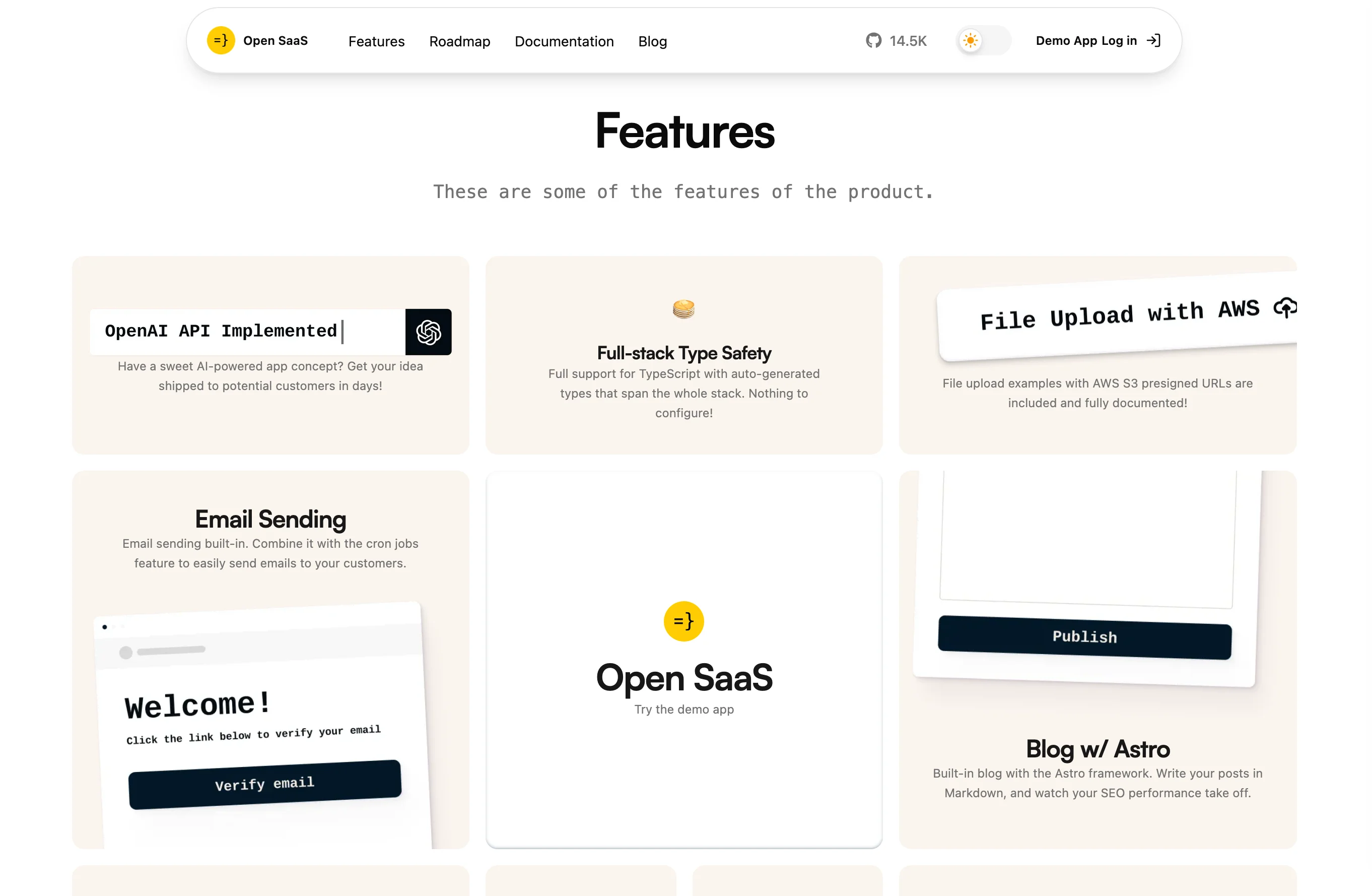 Open SaaS, Wasp's open-source SaaS starter